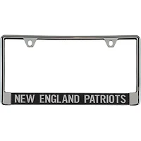 New England Patriots Glitter License Plate Frame - Black