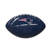 Mini ballon de football en caoutchouc brillant des Patriots de la Nouvelle-Angleterre