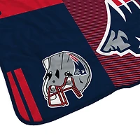 Couverture Sherpa Pegasus New England Patriots 60" x 80"