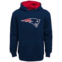 Préscolaire Navy New England Patriots Prime Sweat à capuche épais