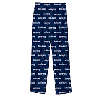 Pantalon de pyjama l'équipe des New England Patriots pour enfants d'âge préscolaire, bleu marine