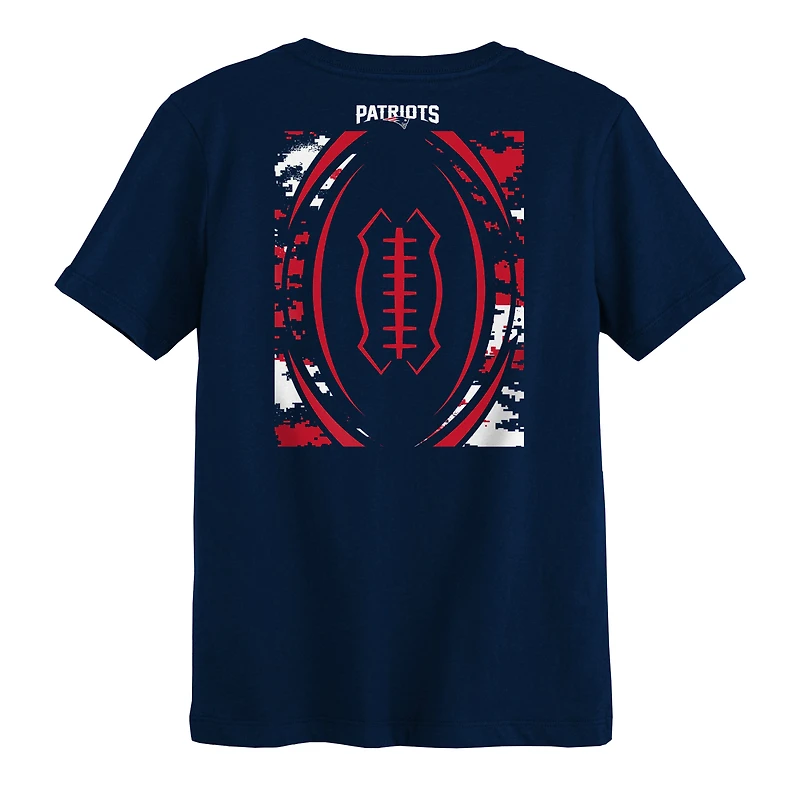 Preschool Navy New England Patriots The Blitz T-Shirt