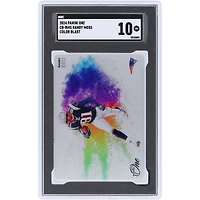 Randy Moss New England Patriots 2024 Panini One Color Blast Case Hit #CB-RMS SGC Authenticated 10 Card