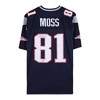 Randy Moss New England Patriots Autographed Navy Mitchell & Ness Legacy Jersey