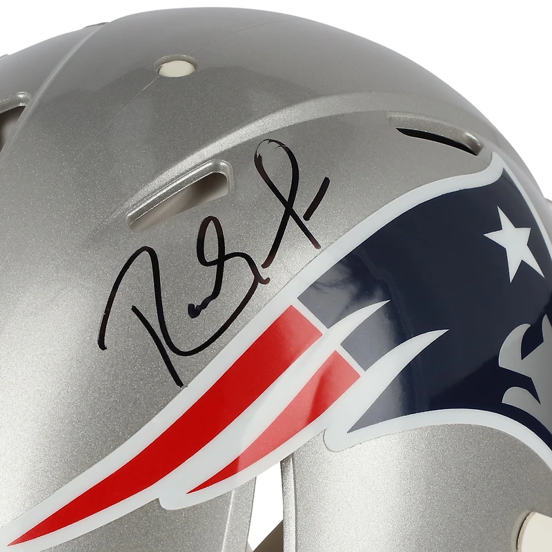 Randy Moss New England Patriots Autographed Riddell Speed Authentic Helmet