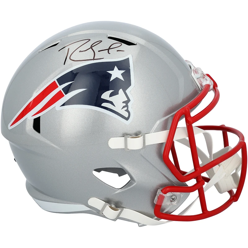 Randy Moss New England Patriots Autographed Riddell Speed Replica Helmet