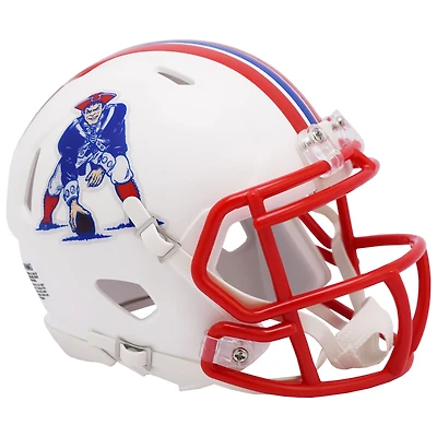 Mini casque Riddell New England Patriots 1990-1992 Throwback Speed