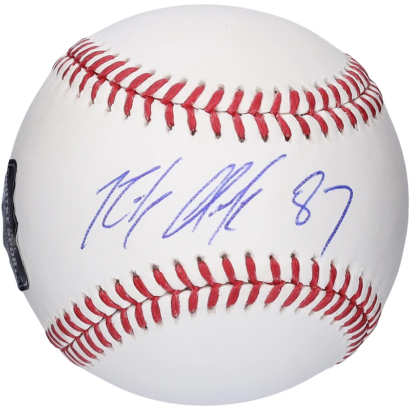 Ballon de baseball autographié par Rob Gronkowski des Patriots de la Nouvelle-Angleterre