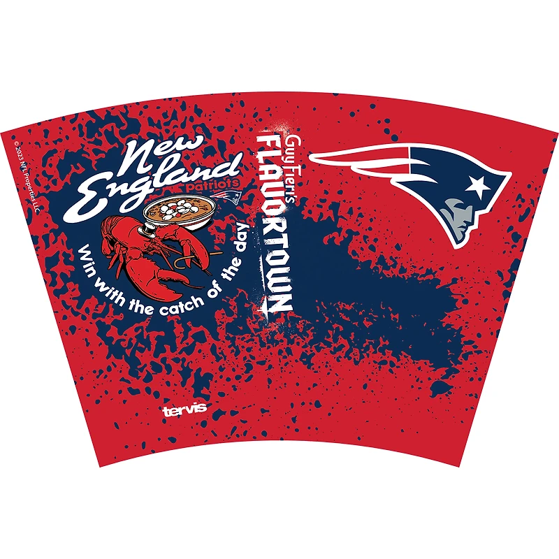 Tervis New England Patriots NFL x Guy Fieri’s Flavortown 24oz. Classic Tumbler
