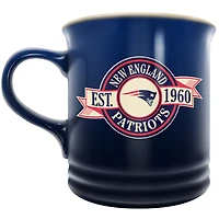 Le Sports Vault New England Patriots 14 oz. Tasse en grès