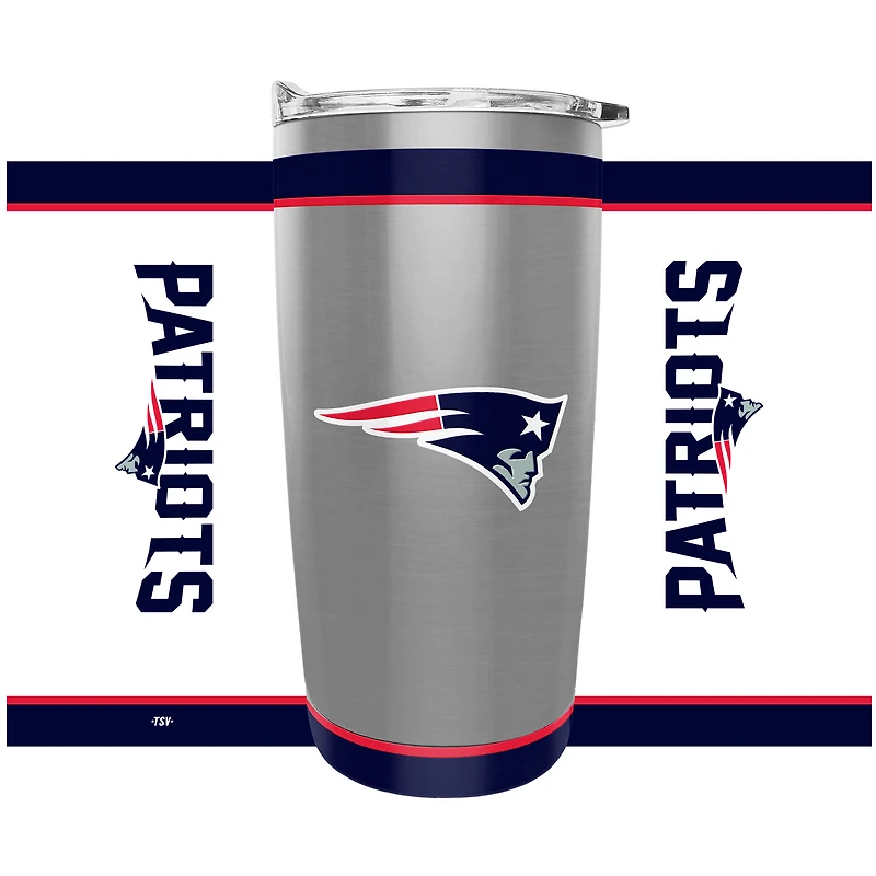 Les Patriots de la Nouvelle-Angleterre Sports Vault 20 oz. Gobelet en acier inoxydable