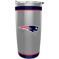 The Sports Vault New England Patriots 20oz. Stainless Steel Tumbler