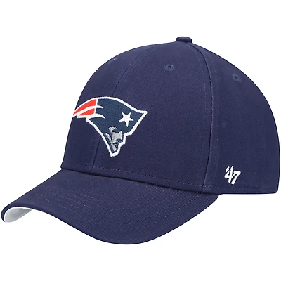 Toddler '47 Navy New England Patriots Basic MVP Adjustable Hat