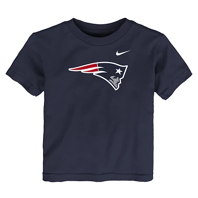 Toddler Nike Navy New England Patriots Logo T-Shirt