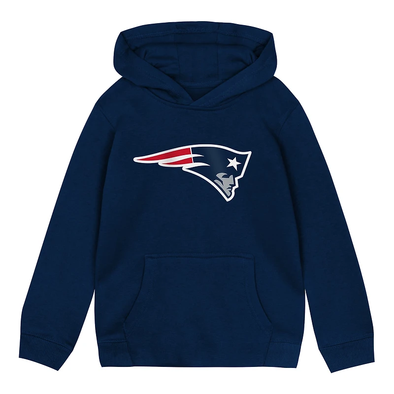 Toddler Outerstuff Navy New England Patriots Primary Logo Fleece Hoodie