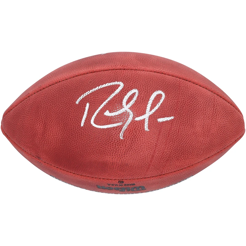Tom Brady & Randy Moss New England Patriots Dual-Signed Duke Full Color Football
