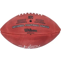 Tom Brady & Randy Moss New England Patriots Dual-Signed Duke Full Color Football