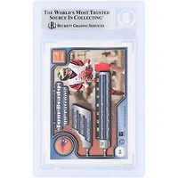 Carte de recrue authentifiée par Tom Brady, New England Patriots, 2000 Aurora #84, signée et certifiée par Beckett Fanatics Witnessed