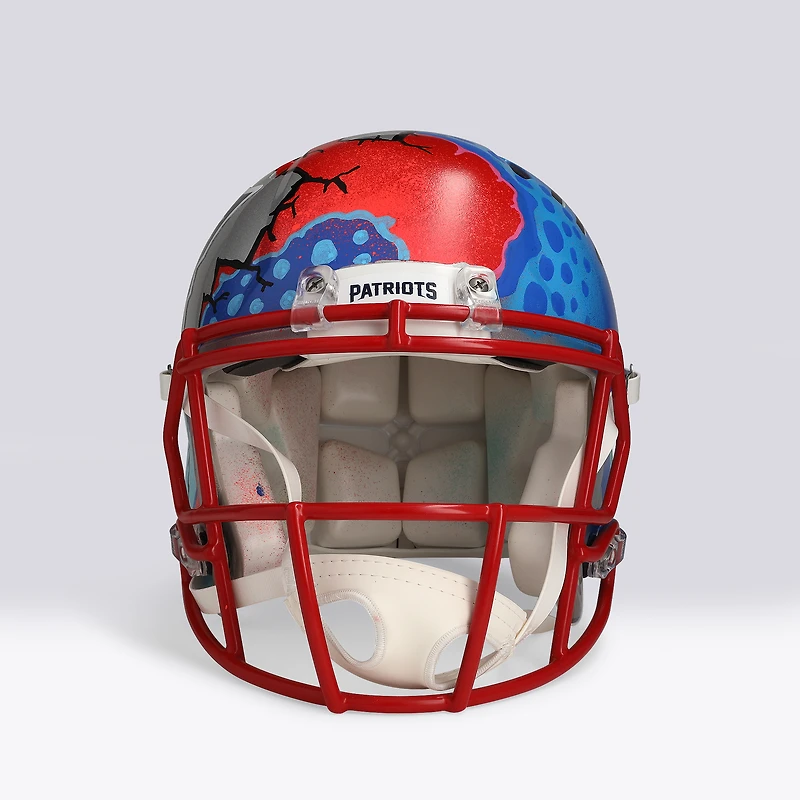 Tom Brady New England Patriots Autographed Proline Speed Helmet - Art by JPO - Limited Edition #1/1