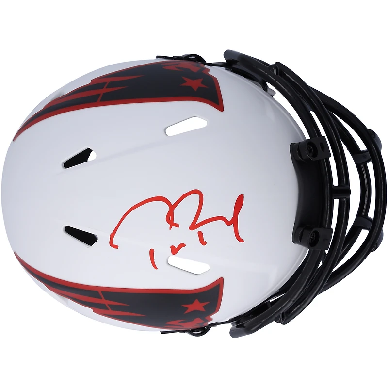 Tom Brady New England Patriots Autographed Riddell Speed Mini Helmet