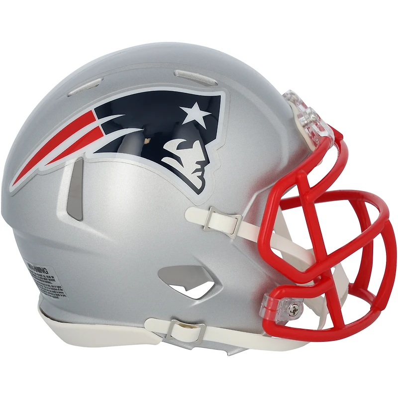 Tom Brady New England Patriots Autographed Riddell OVO Speed Mini Helmet