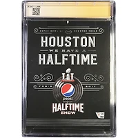Tom Brady New England Patriots Autographed Super Bowl LI Zimman Holographic Edition CGC Authenticated 9.2 Program from February 5, 2017