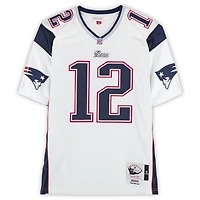 Tom Brady New England Patriots Autographed White Mitchell & Ness 2000 Authentic Jersey