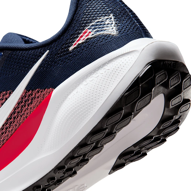 Baskets unisexes Nike Air Zoom Pegasus 41 bleu marine des New England Patriots