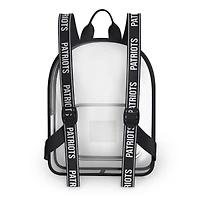 Sac à dos transparent Stadium des New England Patriots de WEAR by Erin Andrews