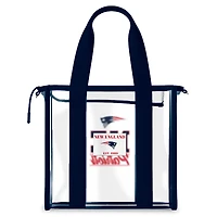 Sac fourre-tout New England Patriots Stadium avec bordure aux couleurs de l'équipe WEAR by Erin Andrews