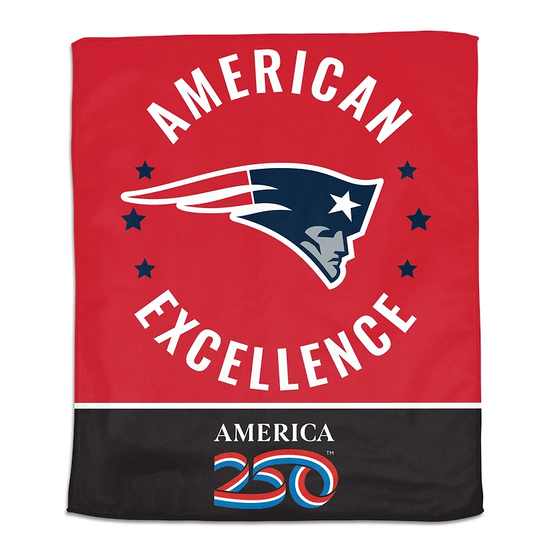 WinCraft New England Patriots 15" x 18" America 250 Rally Towel