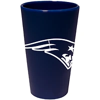 WinCraft Patriots de la Nouvelle-Angleterre 16oz. Verre à bière en silicone