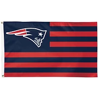 WinCraft New England Patriots 3' x 5' Americana Stars & Stripes Deluxe Flag
