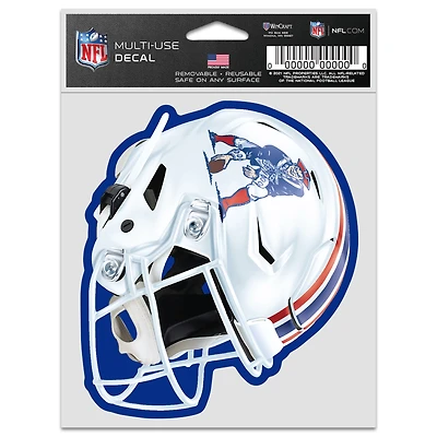 Casque alternatif WinCraft New England Patriots 3,75'' x 5'' - Autocollant multi-usage