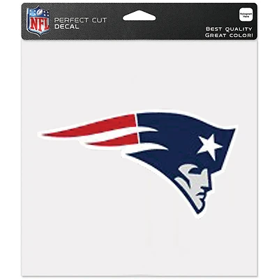 Autocollant de voiture couleur WinCraft New England Patriots 8'' x 8''