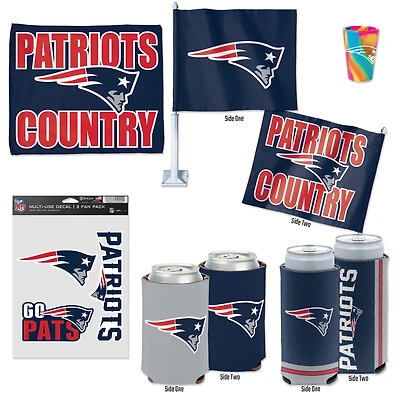 WinCraft New England Patriots Six-Piece Gameday Pack