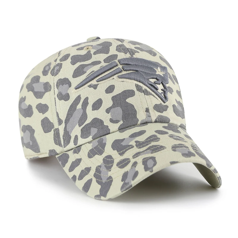 Women's '47  Gray New England Patriots Bagheera Clean Up Adjustable Hat