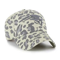 Women's '47  Gray New England Patriots Bagheera Clean Up Adjustable Hat