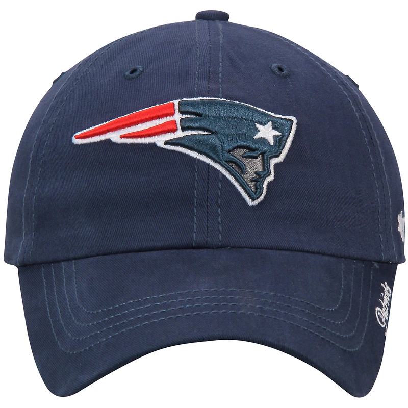 Women's '47 Navy New England Patriots Miata Clean Up Adjustable Hat