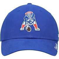 Women's '47 Royal New England Patriots Miata Clean Up Legacy Adjustable Hat