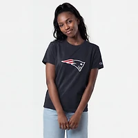 T-shirt Champion pour femmes avec logo des New England Patriots, bleu marine