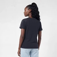 T-shirt Champion pour femmes avec logo des New England Patriots, bleu marine