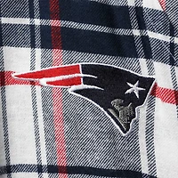 Concepts Sport - Pantalon en flanelle Accolade des Patriots de la Nouvelle-Angleterre bleu marine/rouge pour femme