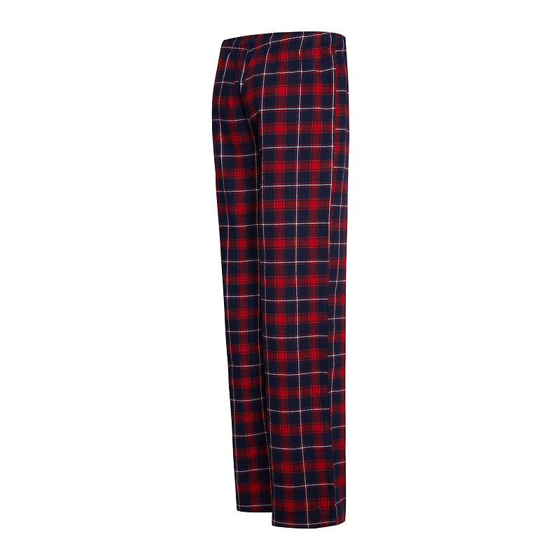 Ensemble de nuit Concepts Sport bleu marine/rouge New England Patriots Arctic haut et pantalon en flanelle pour femme