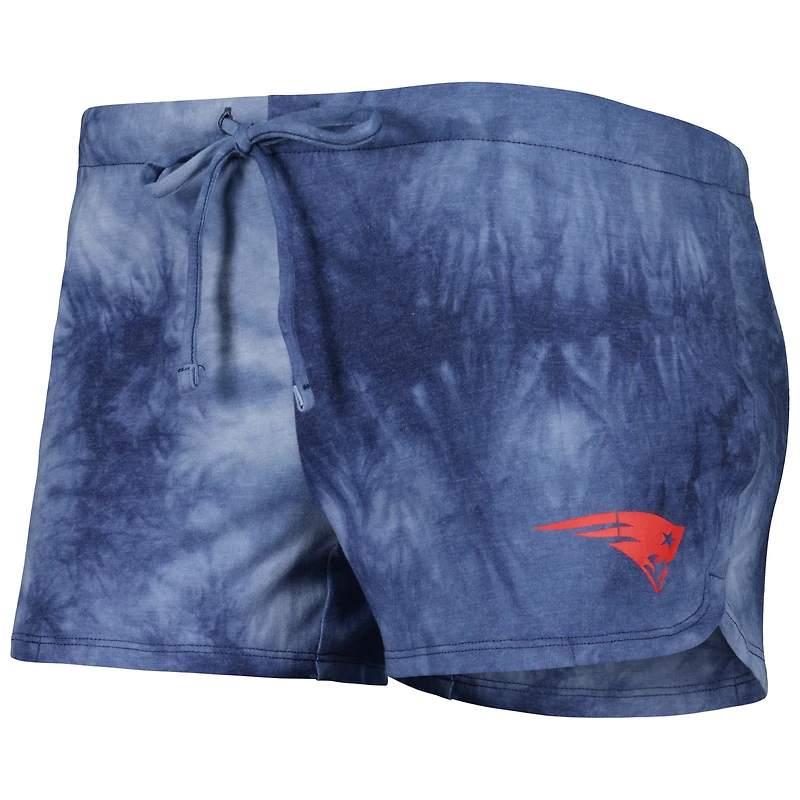 Concepts Sport Bleu marine New England Patriots Billboard Scoop Neck Racerback Tank and Shorts Sleep Set