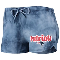 Concepts Sport - Ensemble débardeur et short Billboard des Patriots de la Nouvelle-Angleterre bleu marine pour femme