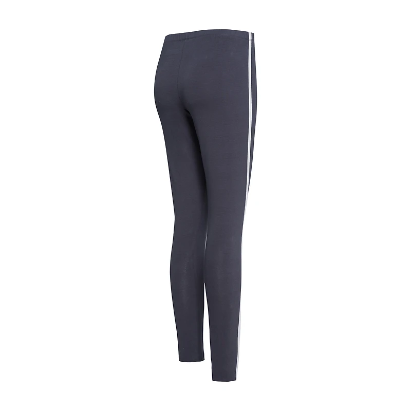 Ensemble haut à manches courtes et leggings Concepts Sport blanc/anthracite des New England Patriots Sonata pour femme