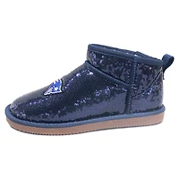 Women's Cuce  Navy New England Patriots Sequin Ankle Boots