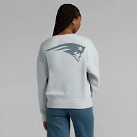 Sweat-shirt à capuche gris fanatiques pour femmes New England Patriots Elements