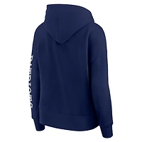 Sweat à capuche pour femme Fanatics Navy New England Patriots Elements Next